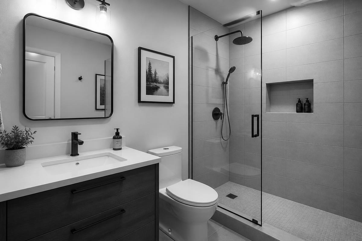 Plumbing — Bathroom refit by SA General Builders