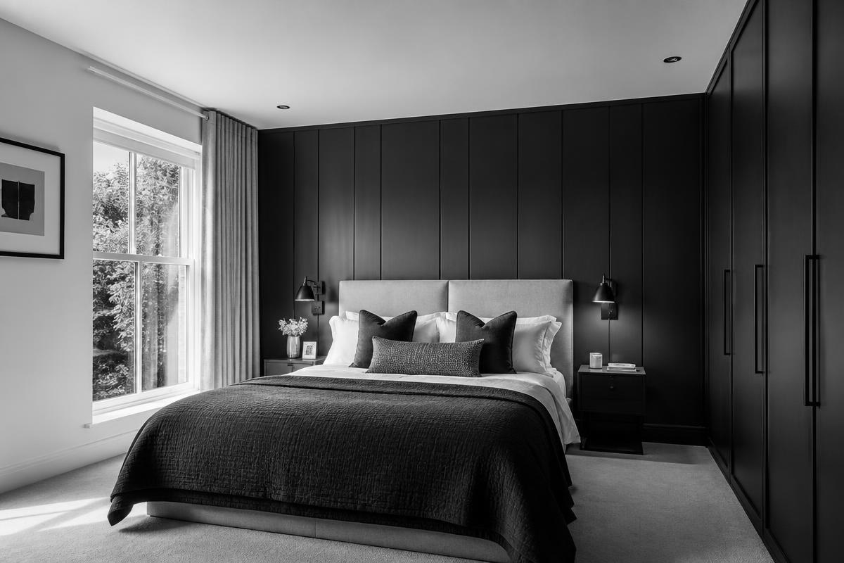 Bedrooms — Fitted bedroom by SA General Builders