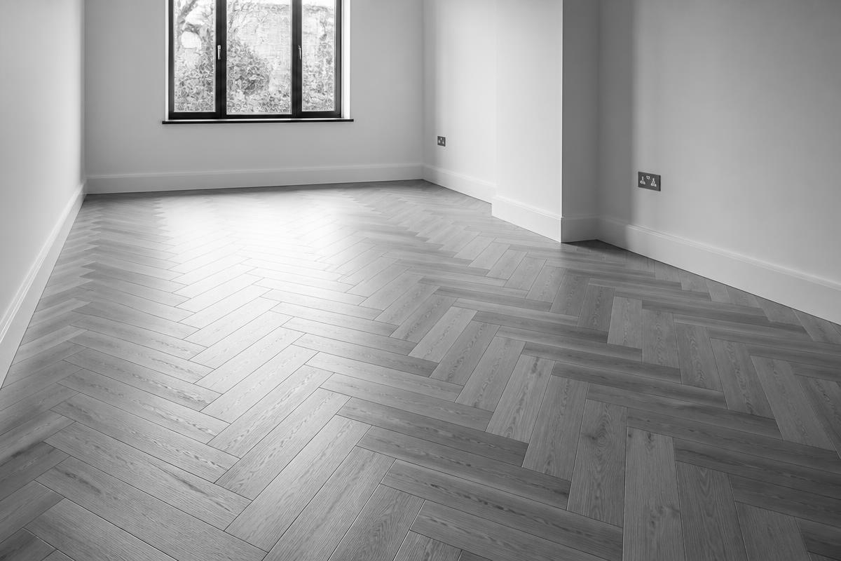 Flooring — Herringbone floor by SA General Builders