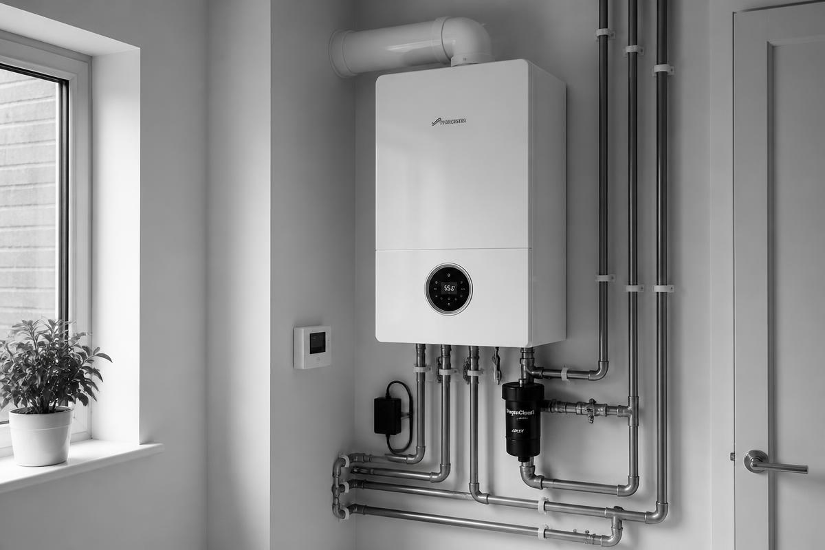 Gas works — Boiler & pipework by SA General Builders